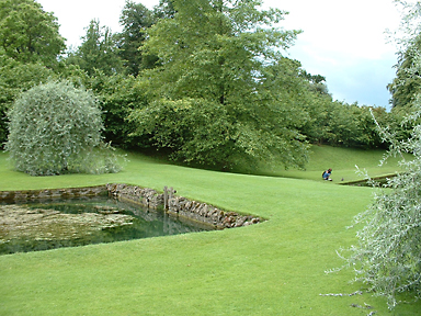 Beispiel für Gartengestaltung: Silber- und lindgrüner Privatgarten, Niedersachsen