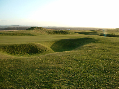 Umwandlung von Sandbunkern in Grasbunker